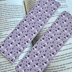 Spooky Cute Halloween Bookmark – Witchy Bookish Gift | Cute Bookmark for Readers | Bookish Girl | Bookish Gift | Fall Bookmark | Book lover