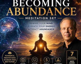 Becoming Abundance Meditation Collection | Dr Joe Dispenza | Digital Download