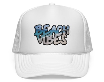 Gorra de camionero con estilo playero