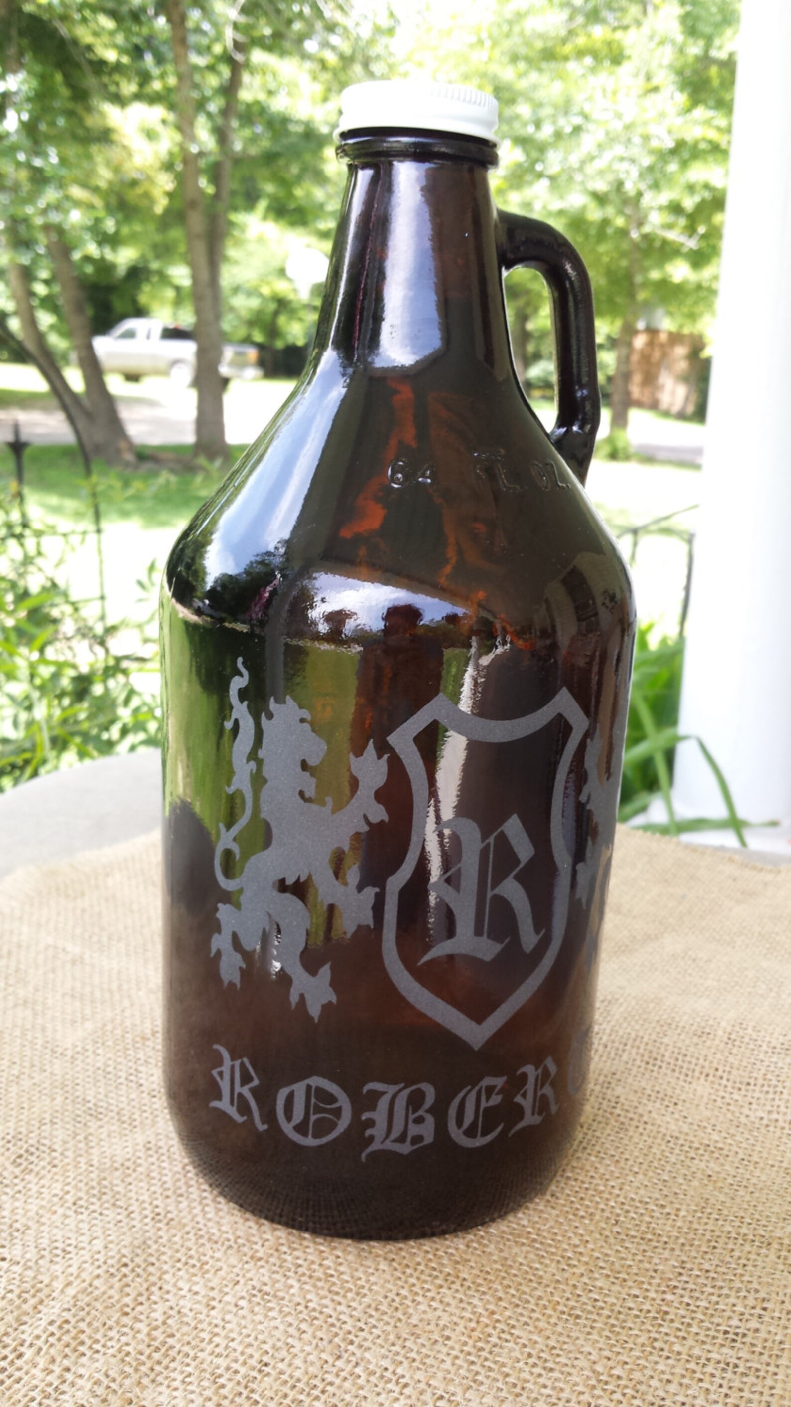 Personalized growler custom beer growler personalized name Etsy