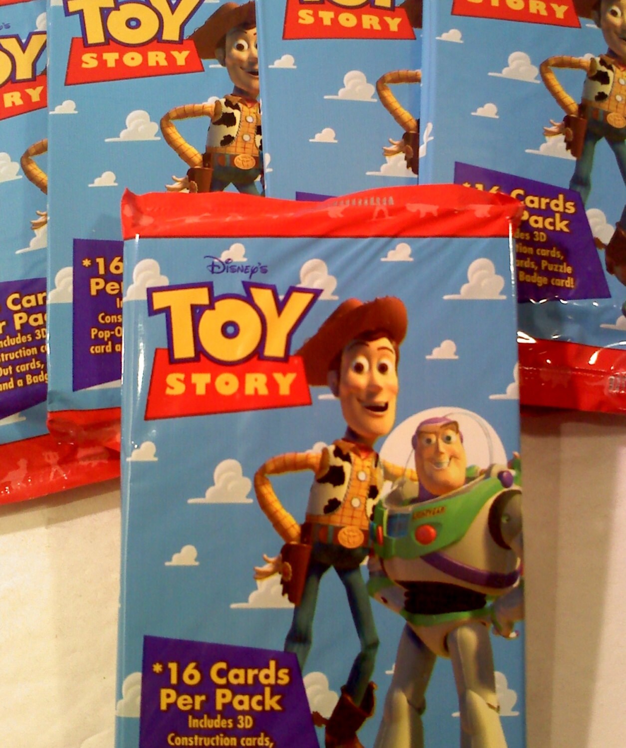 Disney Toy Story Trading Cards 1 Pack Etsy