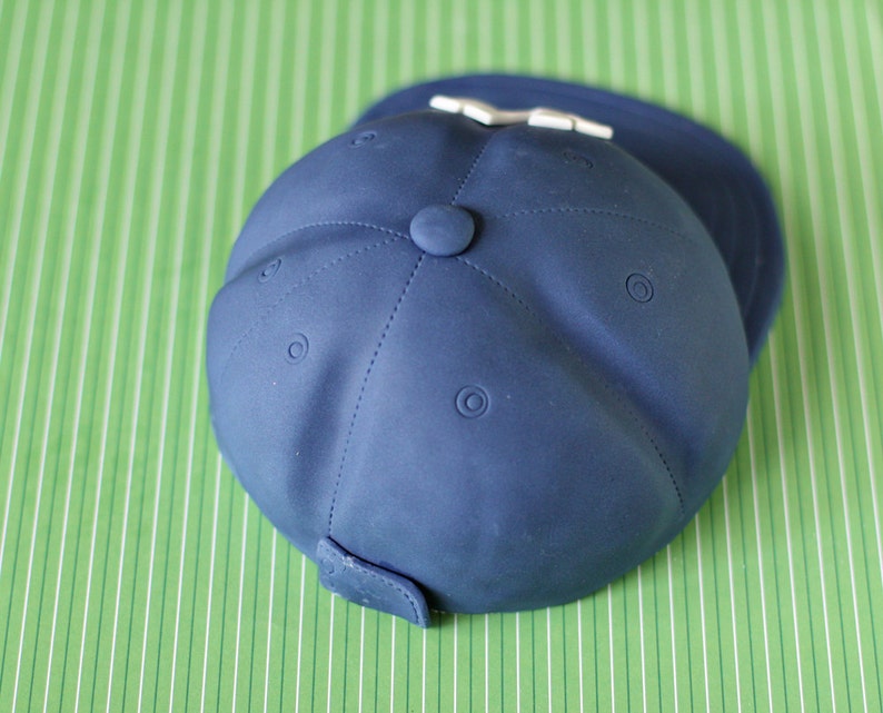 Fondant Baseball Cap Cake Decoration for a Sports or Baseball Etsy