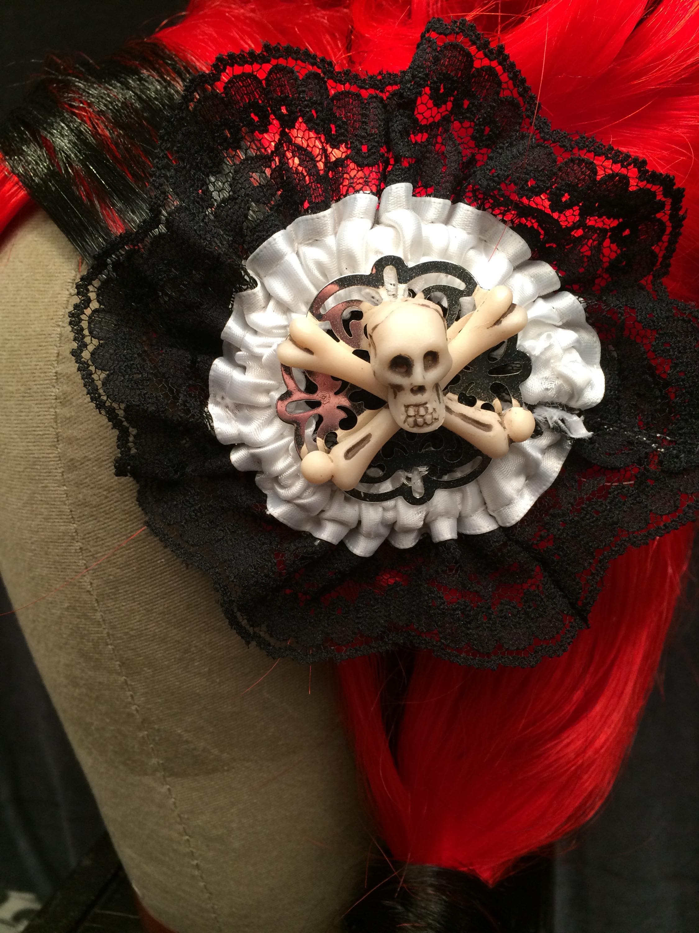 Skull Garter Belt