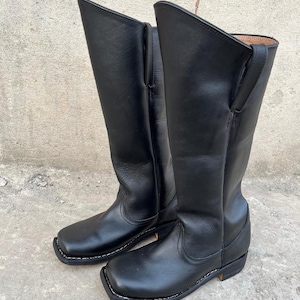 Handmade Civil War Cavalry Boots: Full Grain Leather, Historical Reenactment