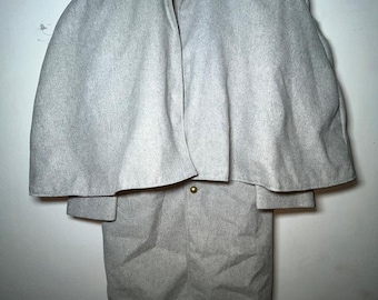 Handmade Wool Confederate Great Coat | Civil War Reenactment Overcoat