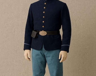 Handgefertigte Union Army Uniform Reproduktion - Sezessionskriegs-Reenactment Set