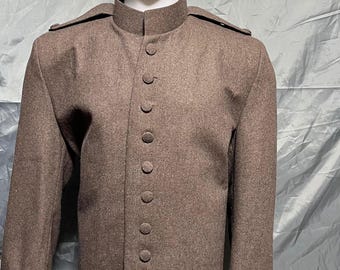 Jacobite Culloden Wool Jacket: 1746 Scottish Highland Coat