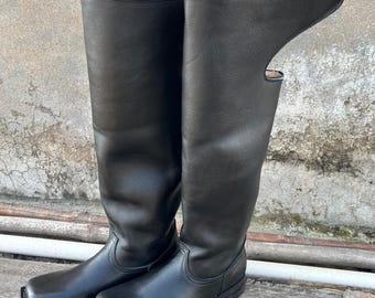 Handmade Civil War Cavalry Boots: 19th Century Leather Riding Boot Reproduction