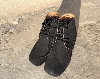 Civil War Brogan Boots | Handmade 1860s Leather Military Shoes (Sizes 5-15)