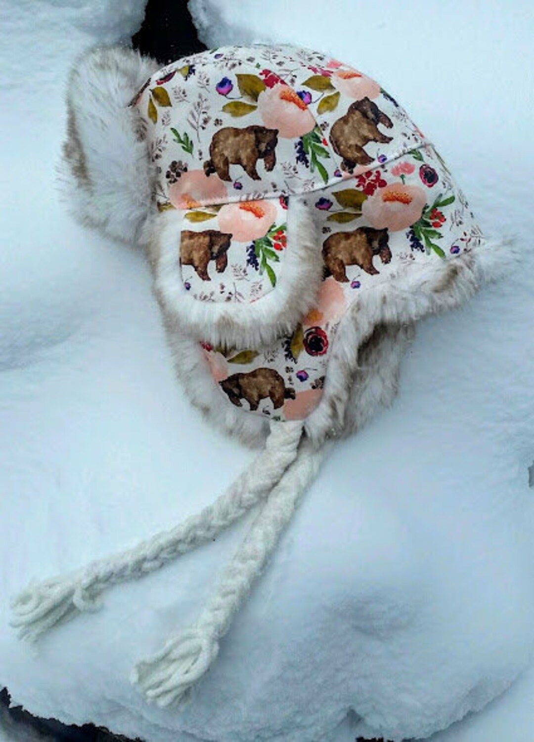 Trapper/lumberjack Hat Pattern PDF Adult Size Etsy