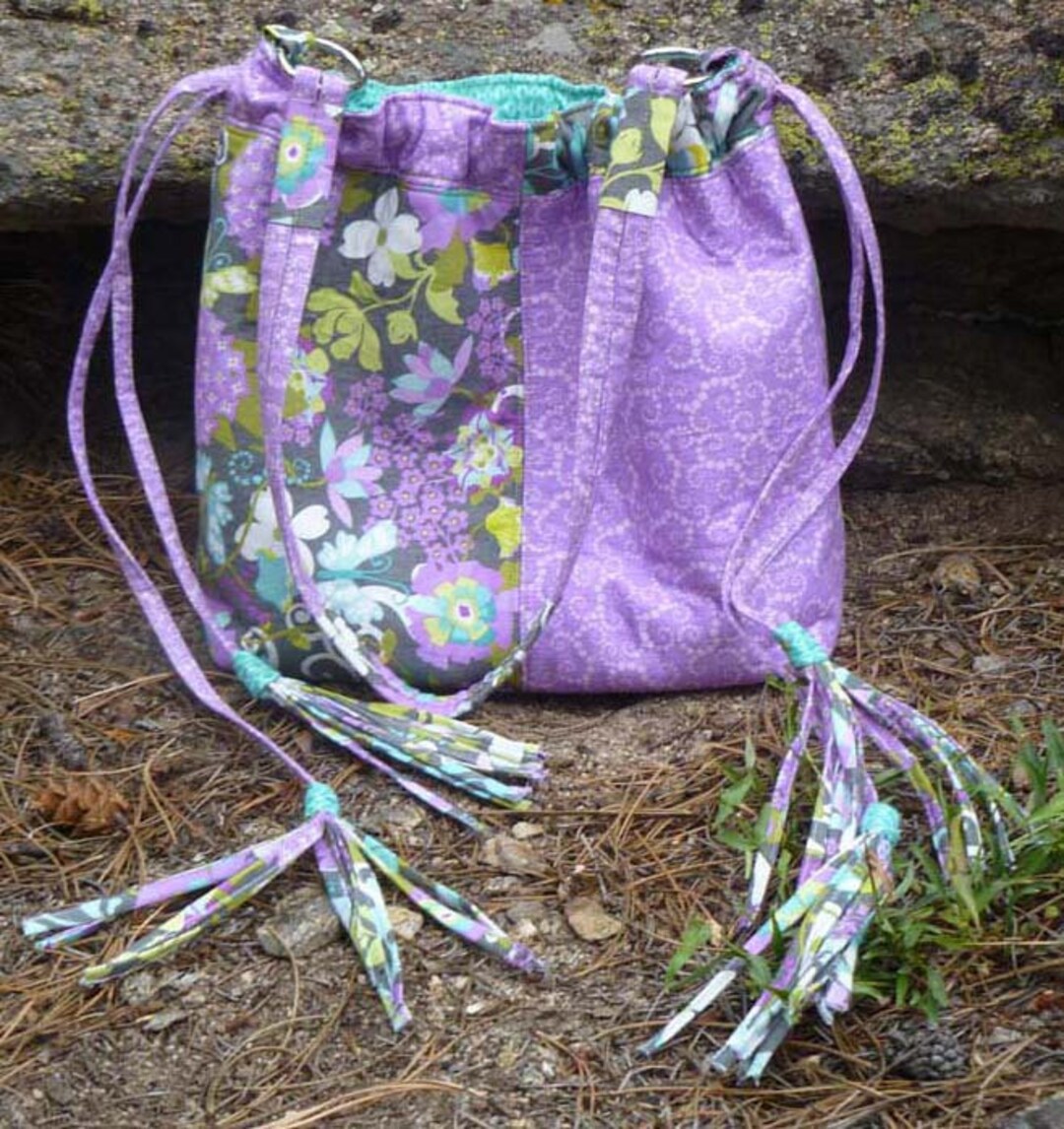 Tasseled Hobo Bag Purse PATTERN PDF Make Your Own Digital Download Etsy