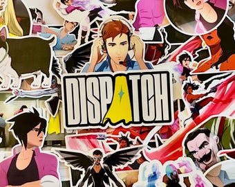 Pakiety naklejek Dispatch: Robert, Invisigal, Blonde Blazer, Z Team i inni!