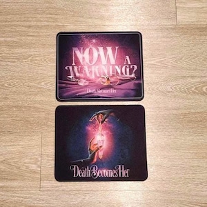 Death Becomes Her Mousepads: Now a Warning or Title Poster