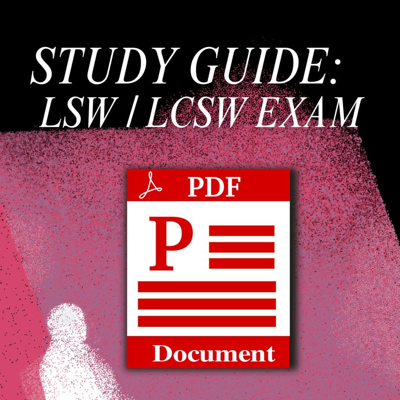 Lcsw Letter Head Study Guide for LSW / LCSW Board Exam - Etsy