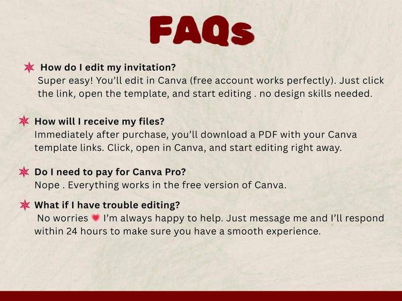 Wedding Website Template with RSVP Editable Canva Design, digital wedding save the date website, Interactive Digital Wedding Invite website