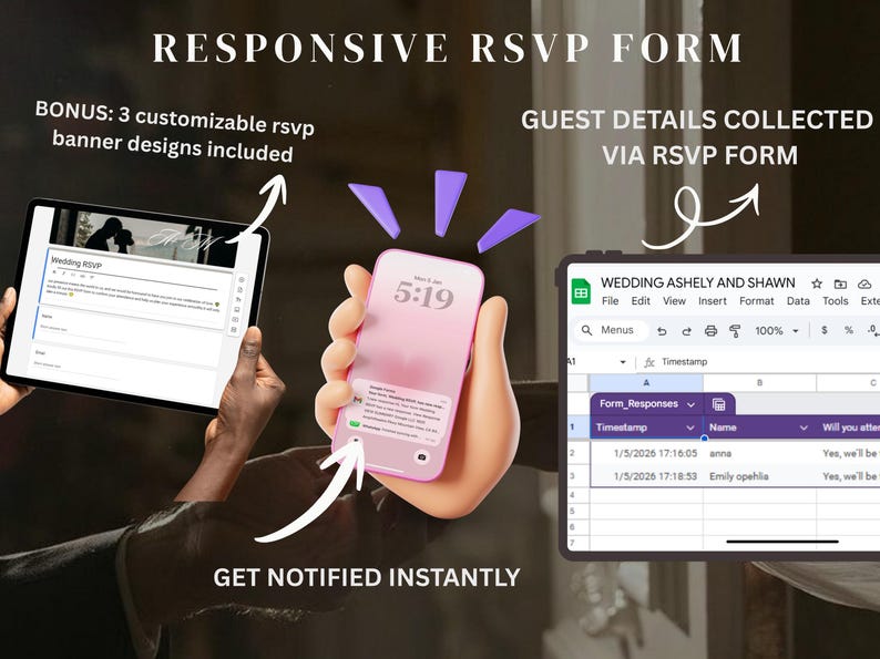 (Elegant Pink & Green Wedding Website Template, minimal Save The Date Wedding website with Trackable RSVP form, dusty rose sage green website blush and olive green wedding website , Canva Editable (Digital Download) Editable Wedding Website Template with Custom RSVP Form, Details Page and Our Love Story | Paperless Digital Wedding Invitation Design | Brown Theme | DIY Canva Website Template | DIY RSVP Google Form | Free Domain | Instant Download)