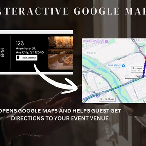 Old Money vintage retro Wedding Website Template with Clickable Online RSVP form | Digital Save The Date Wedding Invitation | animated save the date | Wedding Countdown | Interactive Map | details page and love story page  | Paperless Digital Wedding Invitation Design | free domain | instant download