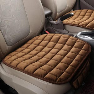 Car Seat Cover Winter Warm Cushion Anti-Slip Universal Front Chair Seat Breathable Pad Protector for Vehicle Auto Car Gift