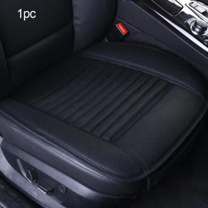 Car Seat Cover PU Leather Seat Cushion, Universal Breathable Protector Pad, Crochet Seat Covers Interior Accessories Car Gift