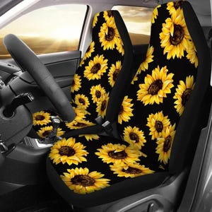 thumbnail image 2 of Universal Yellow Front Car Seat Cover – Saddle Blanket Style – Bucket Seat Protector – X AUTOHAUX 2 of 4