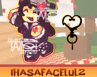 VERSANDFERTIG | Roblox Arg - IHasAFaceLULZ Schlüsselanhänger - Aubree