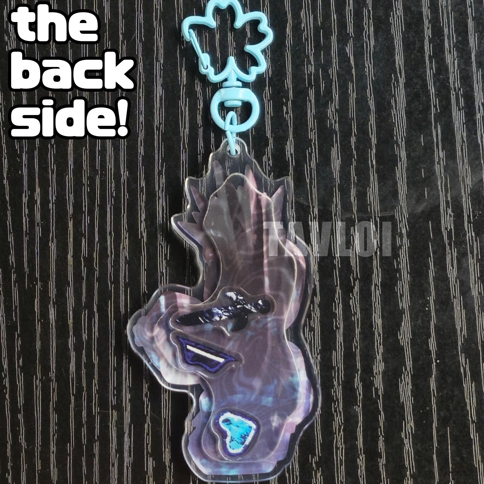 手描きෆ‪リアルフェザー☺︎✨チャーム② PRE-ORDER | Roblox Forsaken Shaker Keychain - Itrapped - Etsy