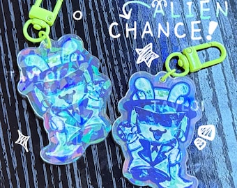 Llavero de Roblox Forsaken - Alien Chance