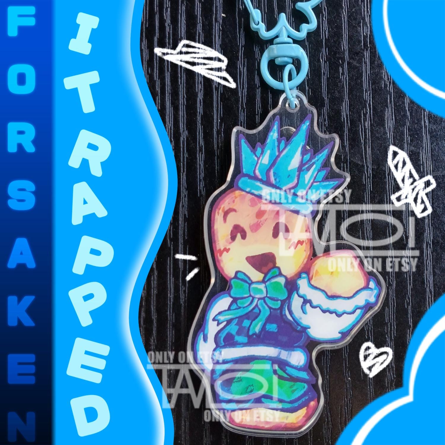 PRE-ORDER | Roblox Forsaken Shaker Keychain - Itrapped - Etsy