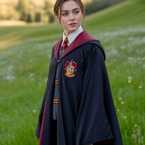 Cotton Magic Witch Wizard Robe Costume
