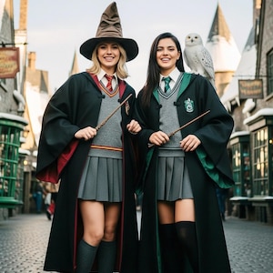 Wizard Robe Costume for Halloween Party, Halloween Costume Women