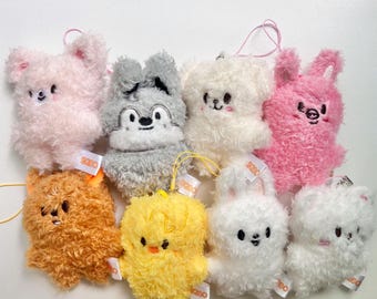 Straykids スキズ skzoo マイクロキーリング Stray Kids - Official SKZOO Keyring Micro Ver. - SKZ 5'CLOCK