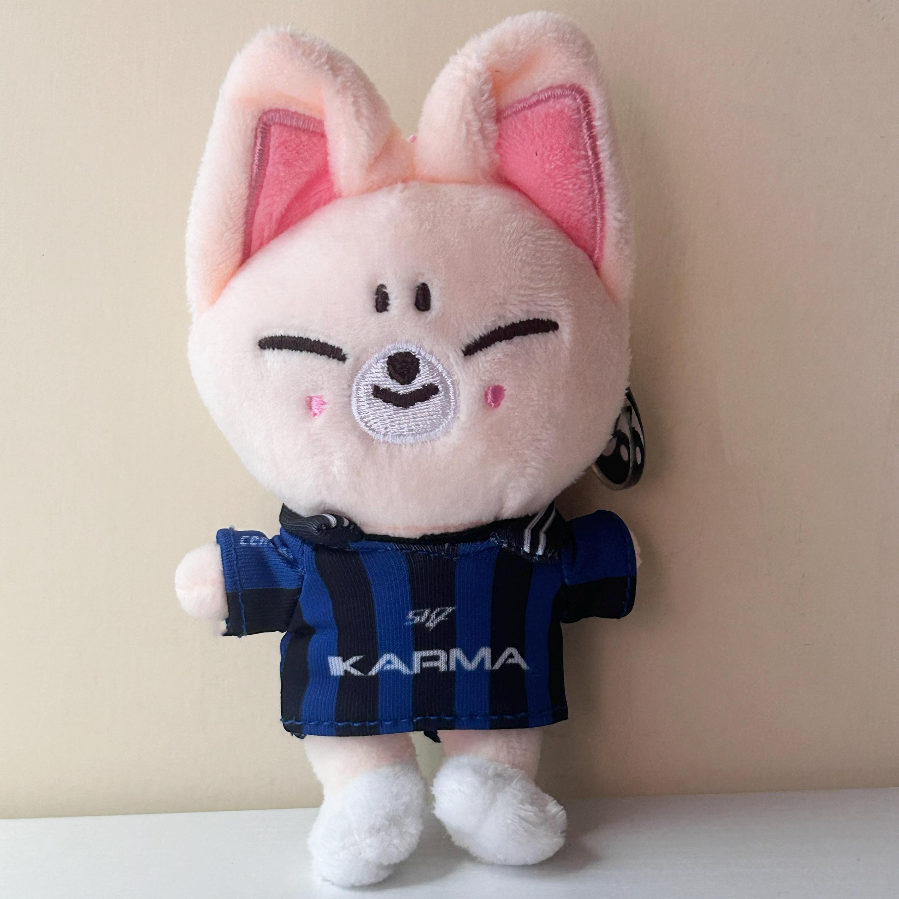 Skzoo Portachiavi In Peluche Magnetico – Stray Kids Karma Keychain, Lightstick Merch Ufficiale Con Moschettone