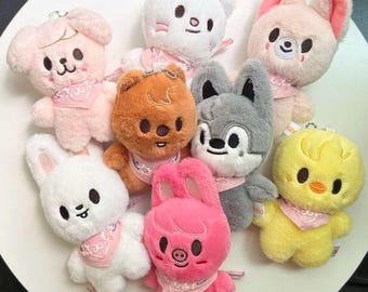 Stray Kids - Official SKZOO Keyring Micro Ver. - SKZ 5'CLOCK - Etsy