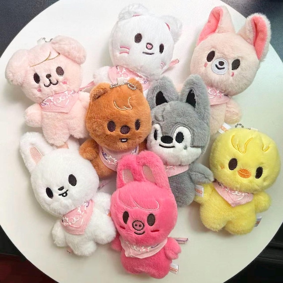 Stray Kids SKZOO Plush Keychain, Backpack Pendant Charm - Etsy