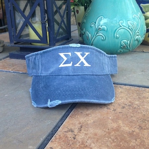 Custom Distressed Visor
