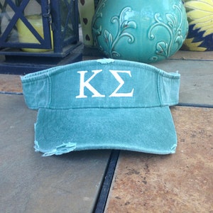 Kappa Sigma Distressed Visor