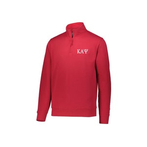 Kappa Alpha Psi Fleece Quarter Zip Pullover