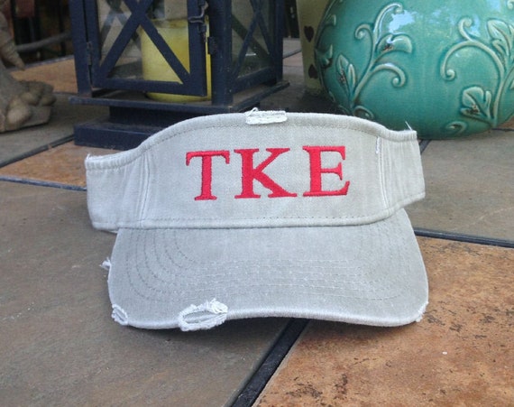 Tau Kappa Epsilon Distressed Visor