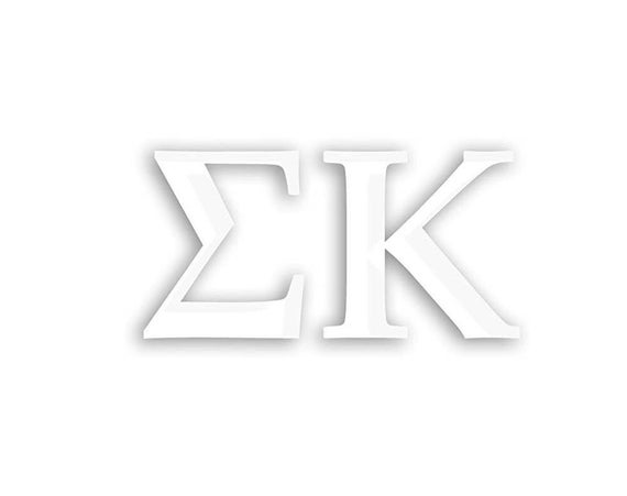 Sigma Kappa Window Decal
