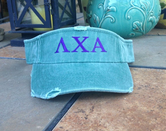 Lambda Chi Alpha Distressed Visor