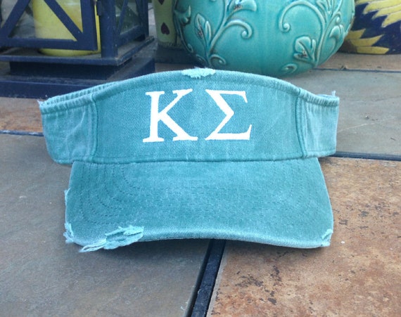 Kappa Sigma Distressed Visor