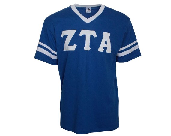 Zeta Tau Alpha - Stripe Sleeve T-shirt Jersey