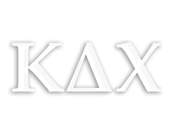 Kappa Delta Chi Window Decal