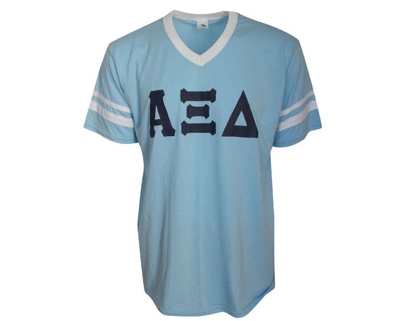 Alpha Xi Delta - Stripe Sleeve T-shirt Jersey