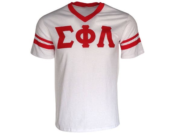 Sigma Phi Lambda - Stripe Sleeve T-shirt Jersey