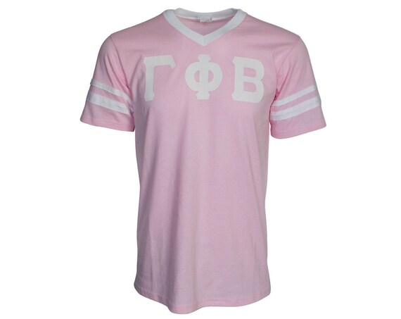 Gamma Phi Beta - Stripe Sleeve T-shirt Jersey