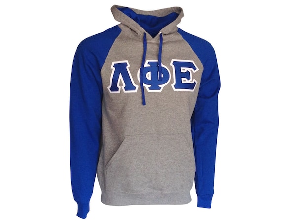 Lambda Phi Epsilon Color Block Hooded Sweatshirt