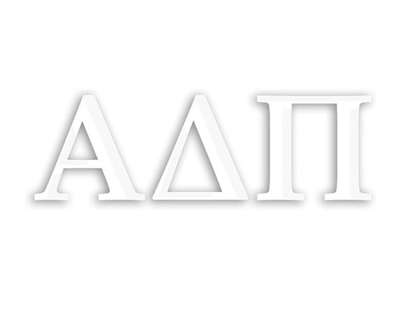 Alpha Delta Pi Window Decal