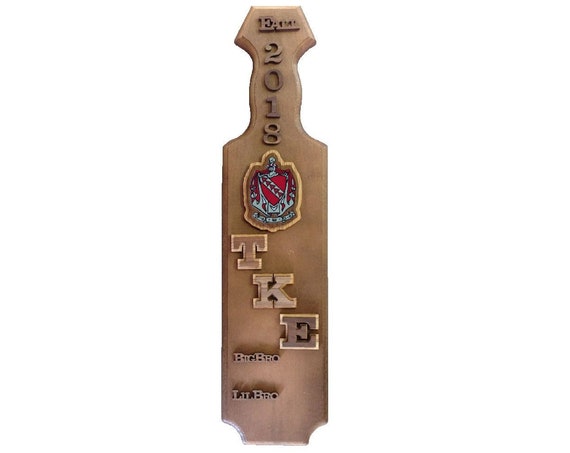 Tau Kappa Epsilon Wood Plaque