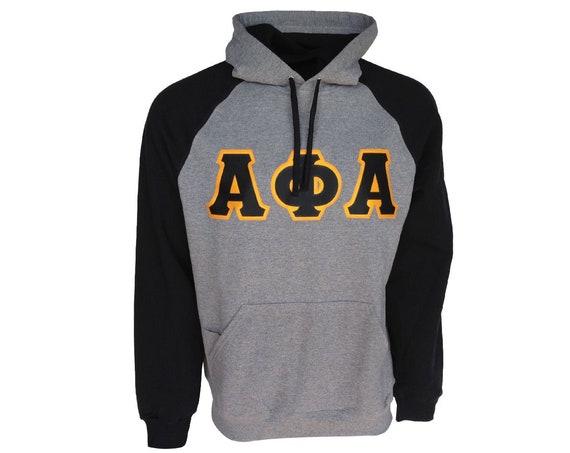 Alpha Phi Alpha Color Block Hooded Sweatshirt
